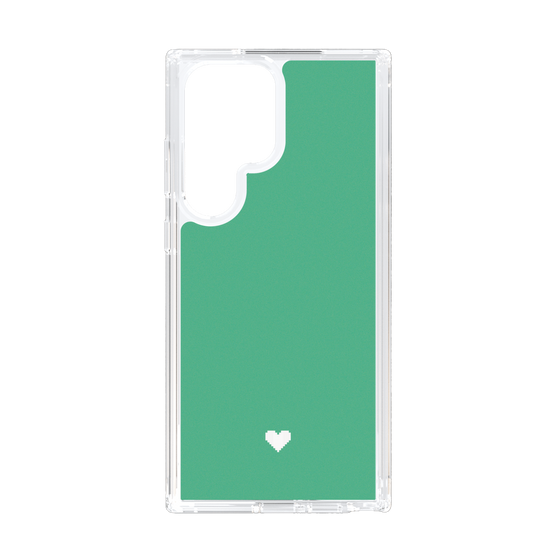 Slim Protection Case［ Original - Favorite Color Heart - Green ］
