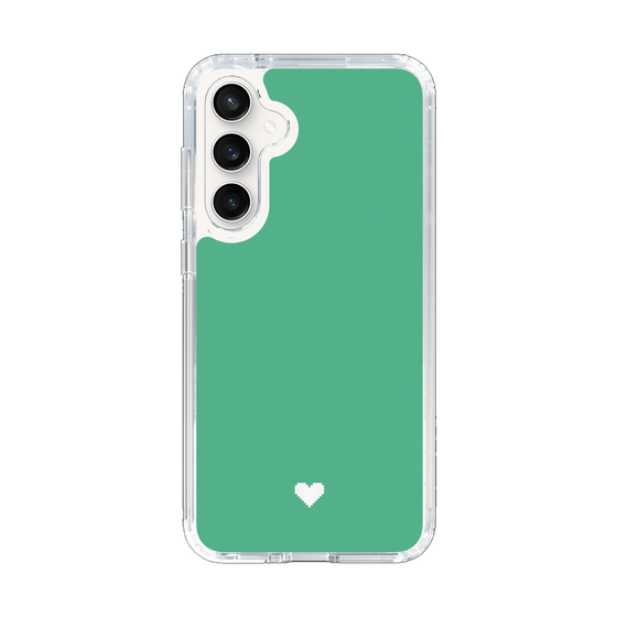 Slim Protection Case［ Original - Favorite Color Heart - Green ］