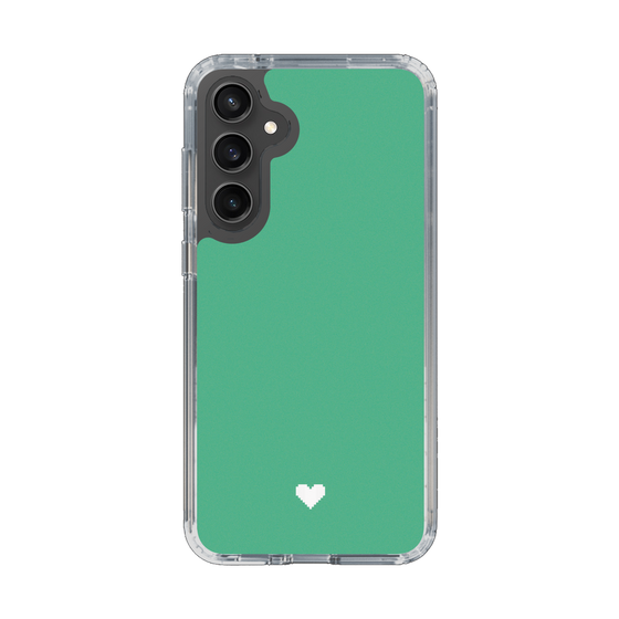 Slim Protection Case［ Original - Favorite Color Heart - Green ］