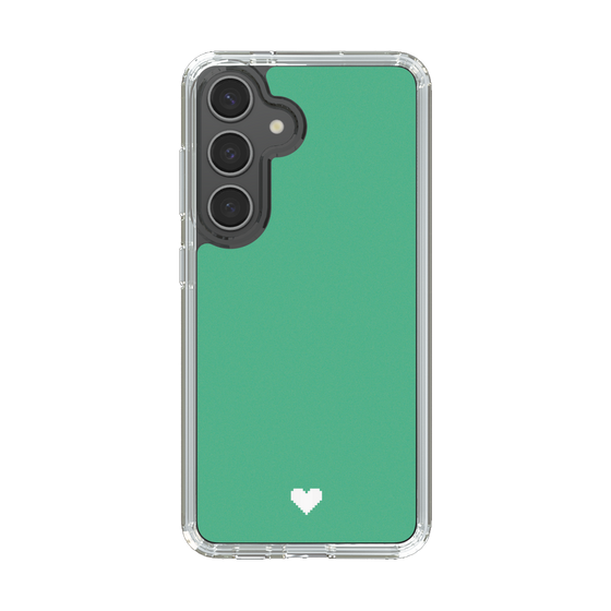 Slim Protection Case［ Original - Favorite Color Heart - Green ］