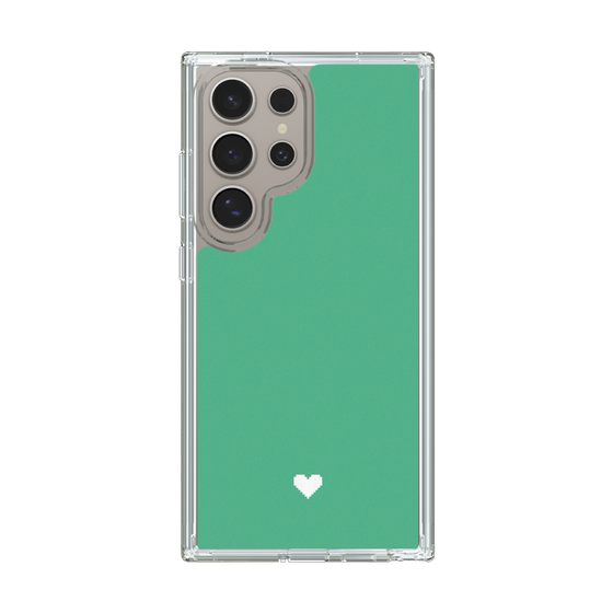 Slim Protection Case［ Original - Favorite Color Heart - Green ］