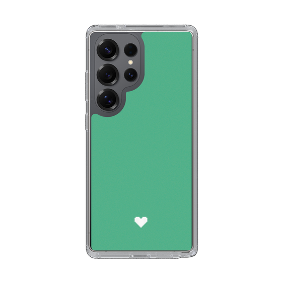 Slim Protection Case［ Original - Favorite Color Heart - Green ］