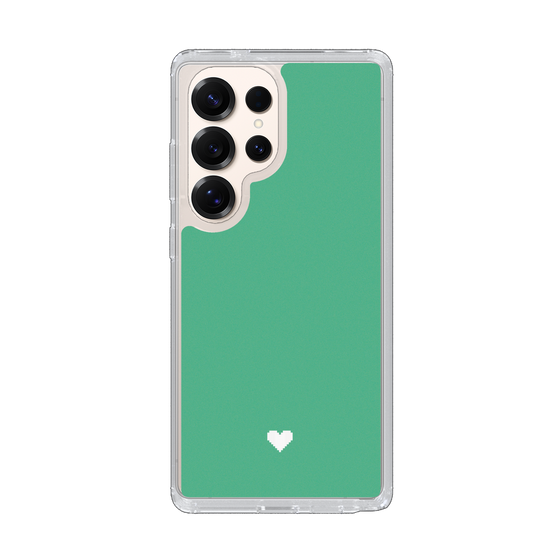Slim Protection Case［ Original - Favorite Color Heart - Green ］