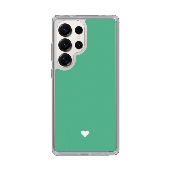 Slim Protection Case［ Original - Favorite Color Heart - Green ］