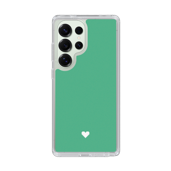 Slim Protection Case［ Original - Favorite Color Heart - Green ］