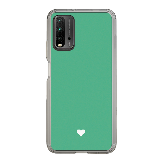 Slim Protection Case［ Original - Favorite Color Heart - Green ］