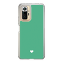 Slim Protection Case［ Original - Favorite Color Heart - Green ］