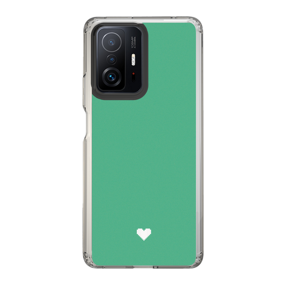 Slim Protection Case［ Original - Favorite Color Heart - Green ］