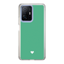Slim Protection Case［ Original - Favorite Color Heart - Green ］
