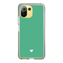 Slim Protection Case［ Original - Favorite Color Heart - Green ］