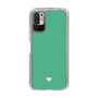 Slim Protection Case［ Original - Favorite Color Heart - Green ］