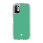 Slim Protection Case［ Original - Favorite Color Heart - Green ］