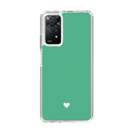 Slim Protection Case［ Original - Favorite Color Heart - Green ］