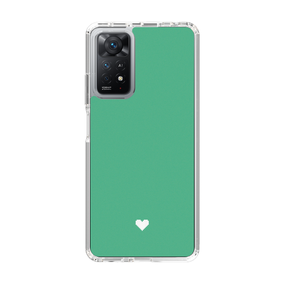 Slim Protection Case［ Original - Favorite Color Heart - Green ］