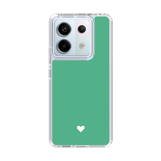 Slim Protection Case［ Original - Favorite Color Heart - Green ］