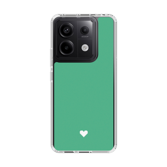 Slim Protection Case［ Original - Favorite Color Heart - Green ］