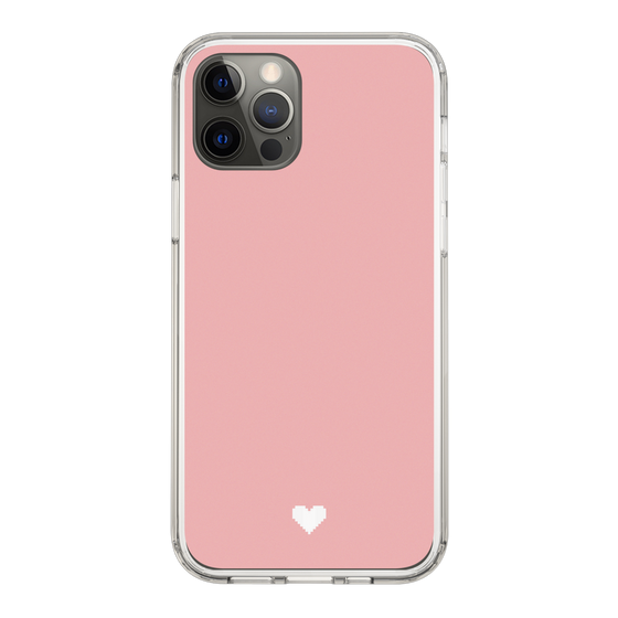 Slim Protection Case［ Original - Favorite Color Heart - Pink ］