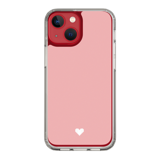 Slim Protection Case［ Original - Favorite Color Heart - Pink ］