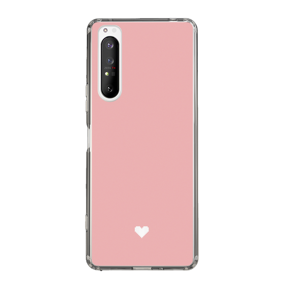 Slim Protection Case［ Original - Favorite Color Heart - Pink ］