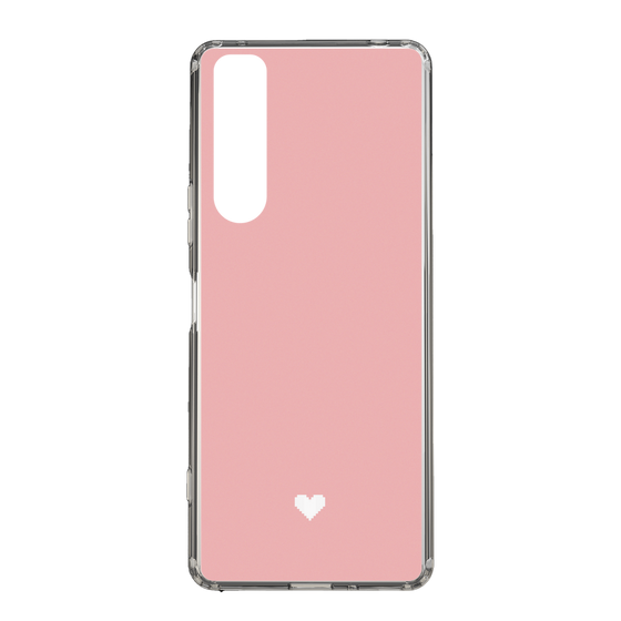 Slim Protection Case［ Original - Favorite Color Heart - Pink ］