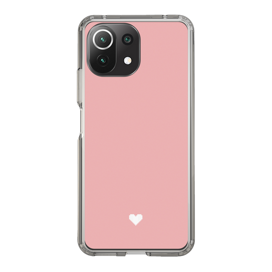 Slim Protection Case［ Original - Favorite Color Heart - Pink ］