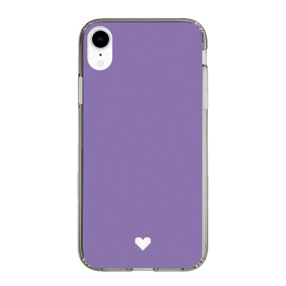 Slim Protection Case［ Original - Favorite Color Heart - Purple ］