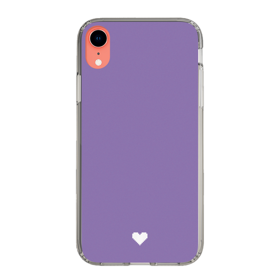Slim Protection Case［ Original - Favorite Color Heart - Purple ］