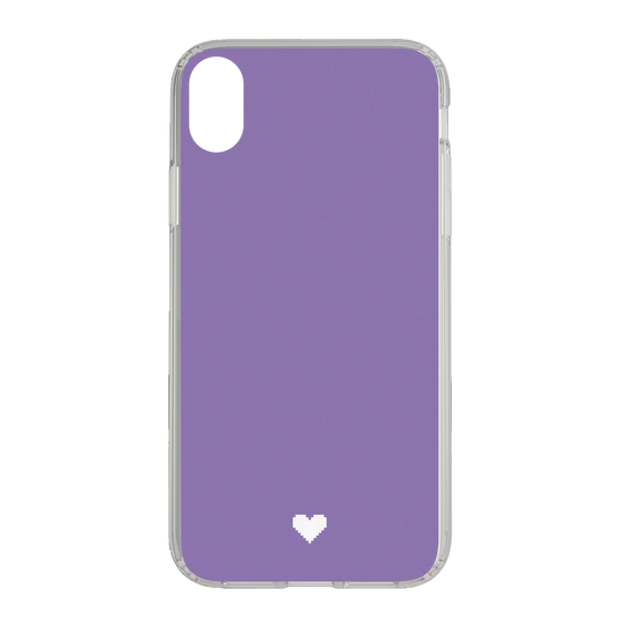 Slim Protection Case［ Original - Favorite Color Heart - Purple ］