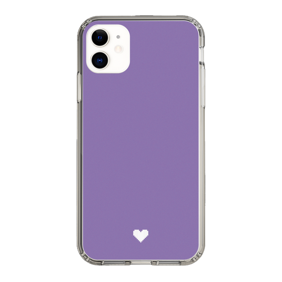 Slim Protection Case［ Original - Favorite Color Heart - Purple ］