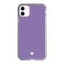 Slim Protection Case［ Original - Favorite Color Heart - Purple ］
