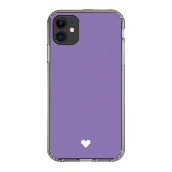Slim Protection Case［ Original - Favorite Color Heart - Purple ］