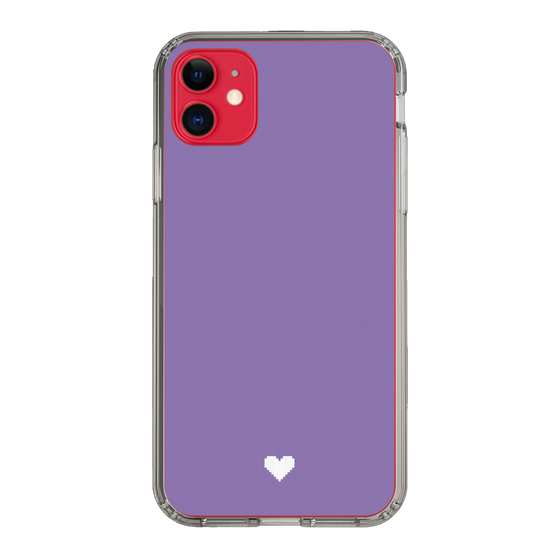 Slim Protection Case［ Original - Favorite Color Heart - Purple ］