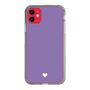 Slim Protection Case［ Original - Favorite Color Heart - Purple ］