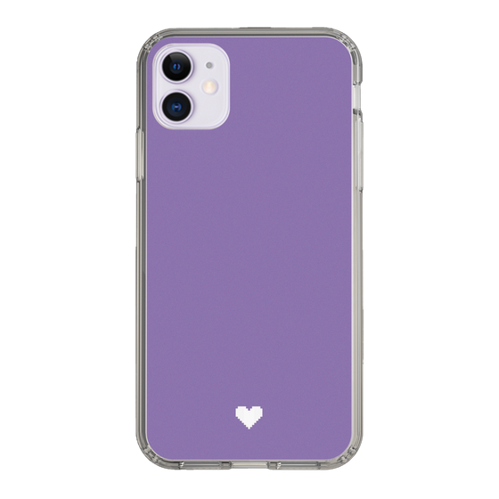 Slim Protection Case［ Original - Favorite Color Heart - Purple ］