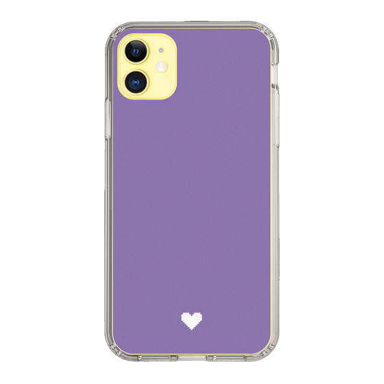 Slim Protection Case［ Original - Favorite Color Heart - Purple ］