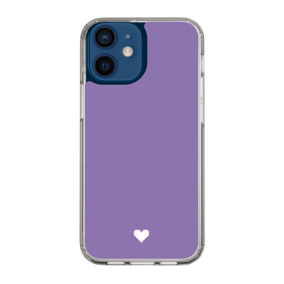 Slim Protection Case［ Original - Favorite Color Heart - Purple ］