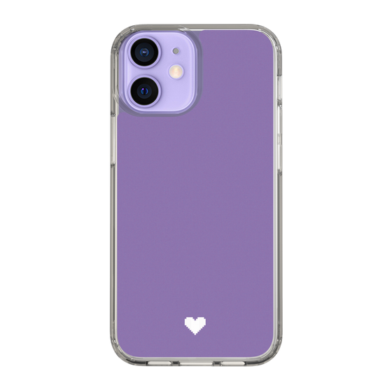 Slim Protection Case［ Original - Favorite Color Heart - Purple ］
