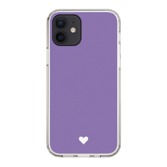 Slim Protection Case［ Original - Favorite Color Heart - Purple ］