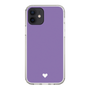 Slim Protection Case［ Original - Favorite Color Heart - Purple ］