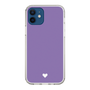 Slim Protection Case［ Original - Favorite Color Heart - Purple ］