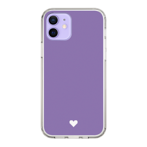 Slim Protection Case［ Original - Favorite Color Heart - Purple ］