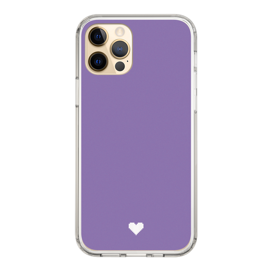 Slim Protection Case［ Original - Favorite Color Heart - Purple ］