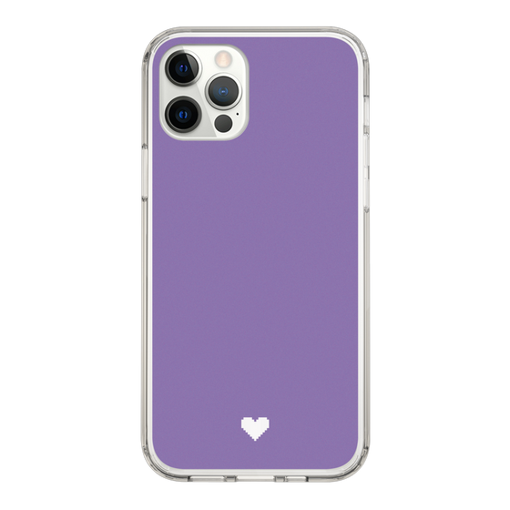 Slim Protection Case［ Original - Favorite Color Heart - Purple ］