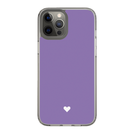 Slim Protection Case［ Original - Favorite Color Heart - Purple ］