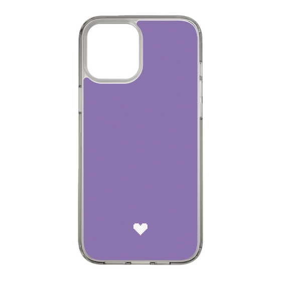 Slim Protection Case［ Original - Favorite Color Heart - Purple ］