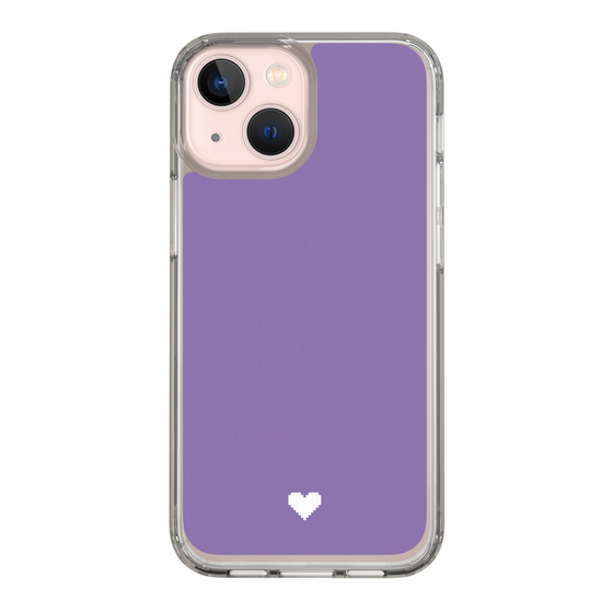 Slim Protection Case［ Original - Favorite Color Heart - Purple ］