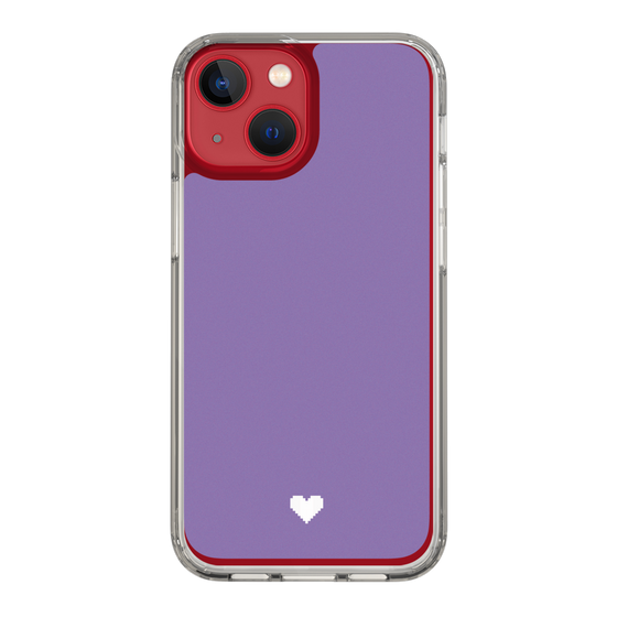 Slim Protection Case［ Original - Favorite Color Heart - Purple ］