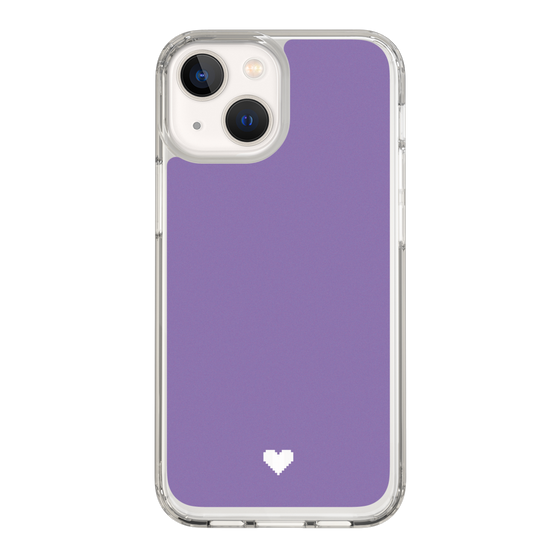 Slim Protection Case［ Original - Favorite Color Heart - Purple ］