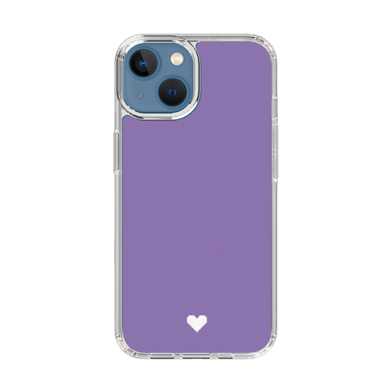 Slim Protection Case［ Original - Favorite Color Heart - Purple ］