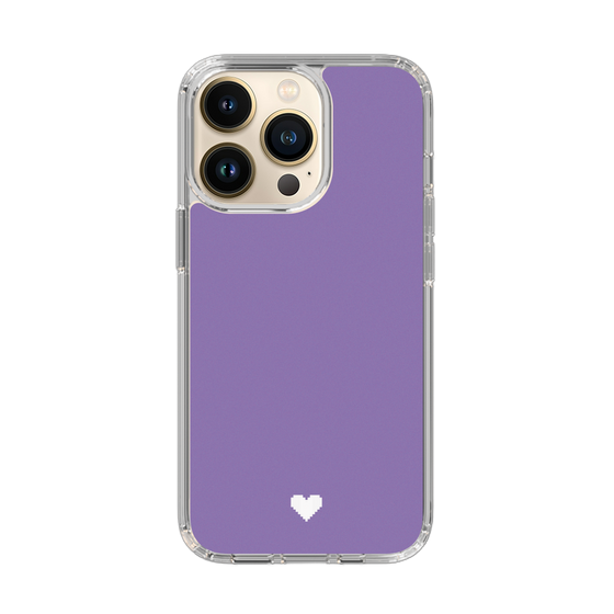 Slim Protection Case［ Original - Favorite Color Heart - Purple ］